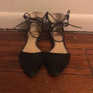 Lace Up Flats